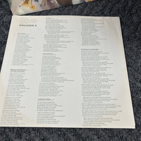 John Denver - Greatest Hits Volume 2 - RCA Records Pressing AQL1-2195 - Picture 6 of 9